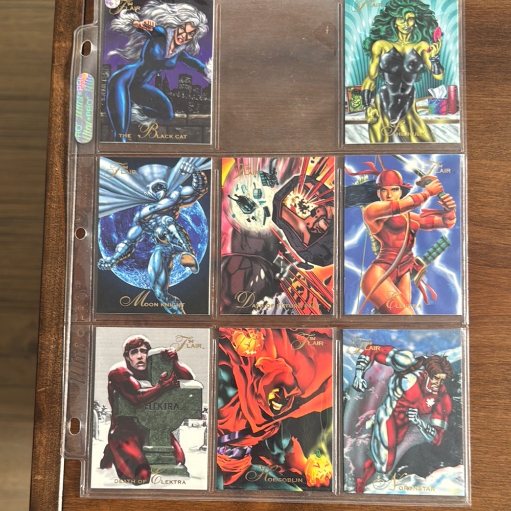 Marvel Comic Trading Cards collectors dream